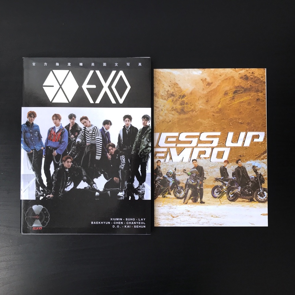🛑LAST CHANCE🛑 EXO Magazine Photobook and Poster Tempo Kpop